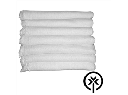 Pano de ch�o alvejado 26 batidas 55cm X80cm