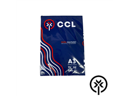 Papel A3 75gr branco CCL caixa com 5 pacotes