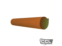 Papel cart�o fosco 47cm x 66cm laranja com 20 folhas