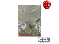 Papel verg� A4 90gr cinza com 100 folhas Griffe