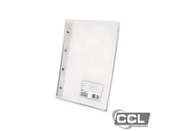 Pasta cat�logo diamante transparente com 10 unidades DAC