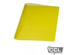 Pasta com grampo of�cio polipropileno amarelo Delloplast 0291A