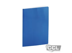 Pasta com grampo pl�stico DelloPlus azul-escuro 0290C