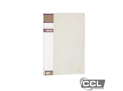 Pasta com prendedor metal vertical of�cio cristal Yes 911CJS