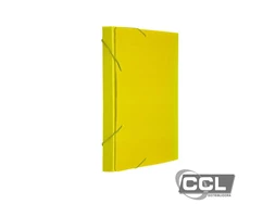 Pasta polionda 2cm amarela Polibr�s