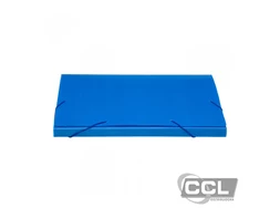 Pasta polionda 2cm azul Polibr�s