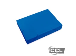 Pasta polionda 5,5cm azul Polibr�s