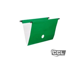 Pasta suspensa pp verde DelloPlast com 10 unidades - 005-T