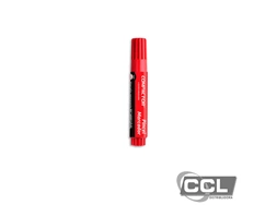 Pincel at�mico permanente recarreg�vel vermelho Compactor