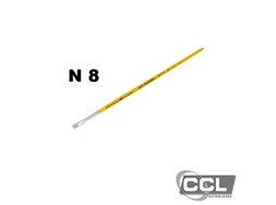 Pincel para pintura n� 08 chato Tigre 815