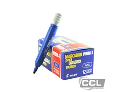 Pincel para quadro branco recarreg�vel WBM-7 azul Pilot