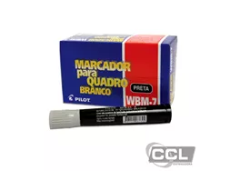 Pincel para quadro branco recarreg�vel WBM-7 preto Pilot