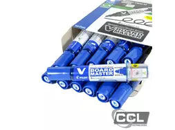 Pincel para quadro branco recarreg�vel WBM-A azul Pilot caixa com 12 unidades