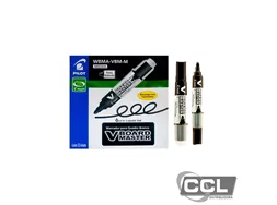 Pincel para quadro branco recarreg�vel WBM-A preto Pilot com 12 unidades