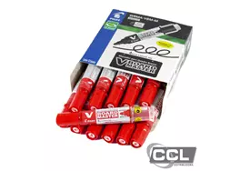 Pincel para quadro branco recarreg�vel WBM-A vermelho Pilot caixa com 12 unidades