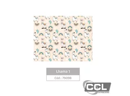 Pl�stico adesivo 10 metros Leotack Lhama ref.79098