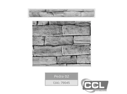 Pl�stico adesivo 10 metros Leotack Pedra 02 ref.79045