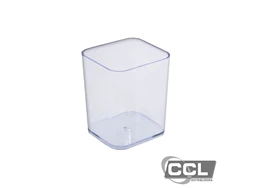 Porta caneta/l�pis simples cristal Dello - 3029H