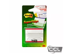 Post-it super flags grande 50,8mm x 38mm vermelho 3M