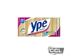 Sab�o em barra amarelo 180gr Yp� pacote com 5 unidades