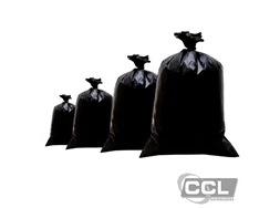 Saco de lixo 50 x 70 x 0,04mm 60l preto com 100 unidades