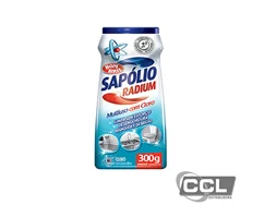 Sapon�ceo em p� radium com cloro 300gr Bombril