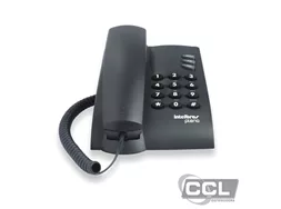Telefone de mesa Pleno preto Intelbr�s