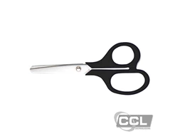 Tesoura escolar 11cm cabo preto Mundial 167bk